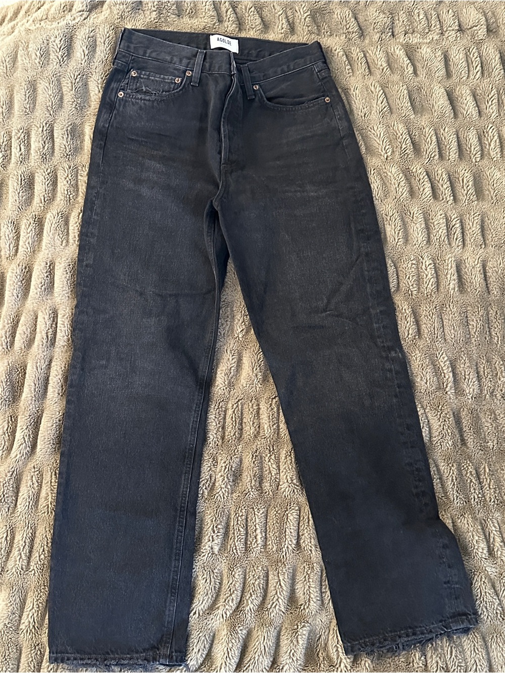 Black Straight Fit Jeans